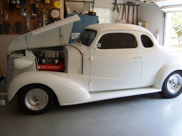 38 CHEV COUPE   43 YRS OF OWNERSHIP