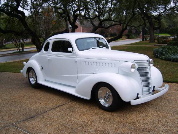 38 CHEV COUPE   43 YRS OF OWNERSHIP