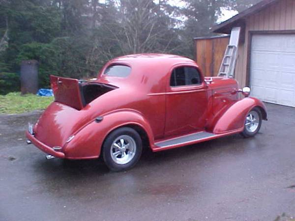 1936 Chev 3 window coupe w/rumble seat