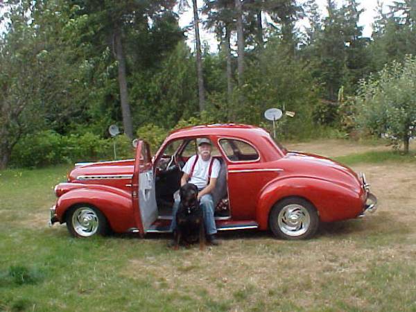 1940 Chev business coupe