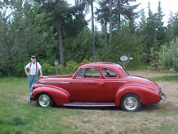 1940 chev business coupe