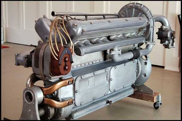 Miller 91 Supercharged Engine